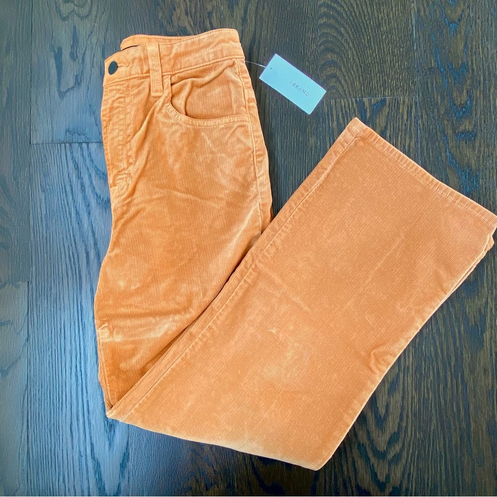 Orange Corduroy pants